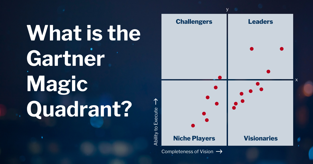 Example of a Gartner Magic Quadrant