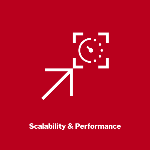 Icon representing WooCommerce's scalability & performance features