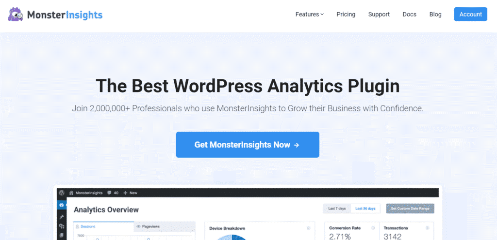 MonsterInsights Plugin