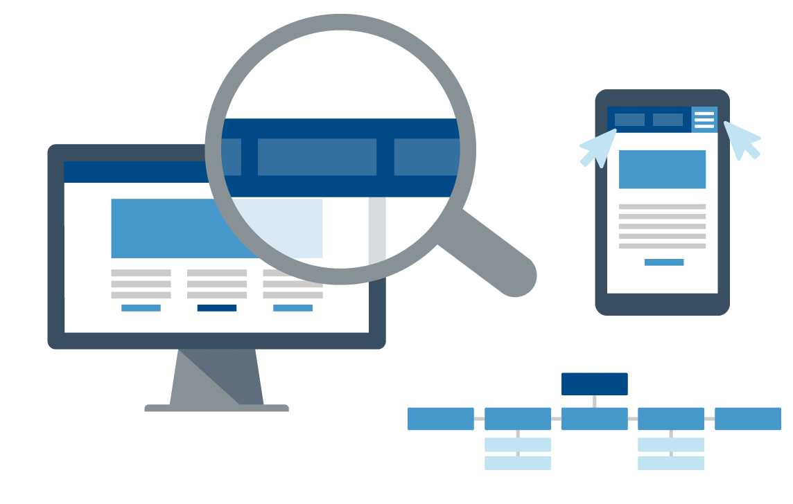 Easy website navigation