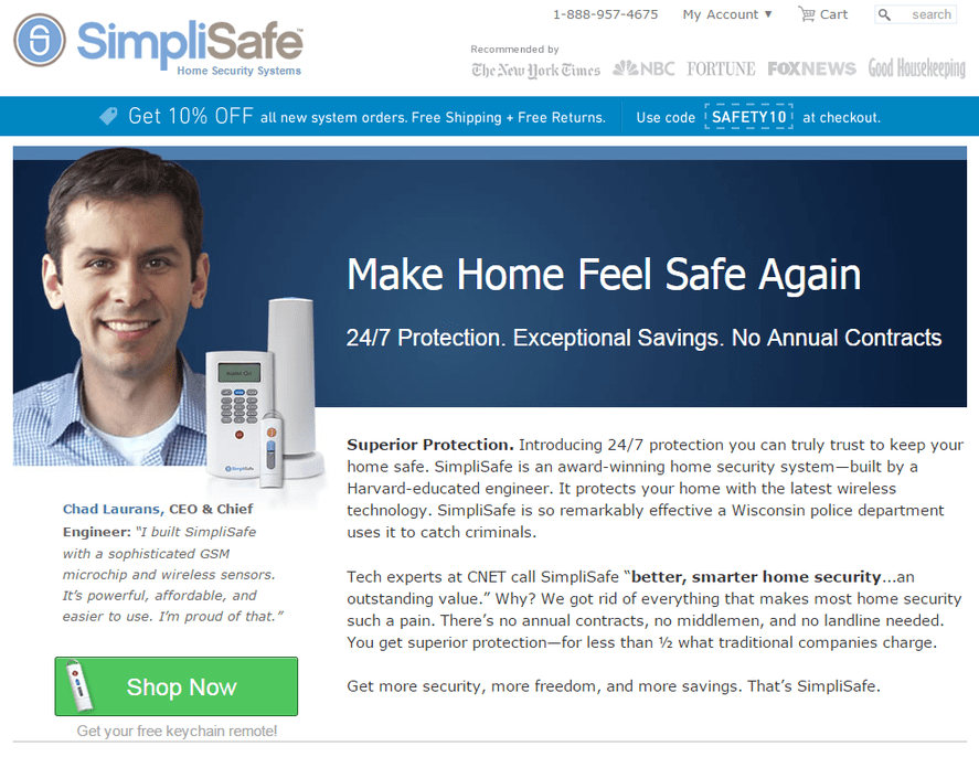 make home feel safe again