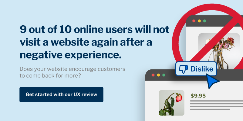 Sign up for our UX review