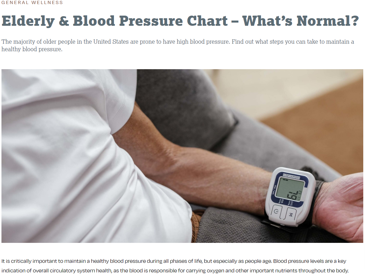 Successful Blood Pressure Article