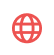 Light Red Globe