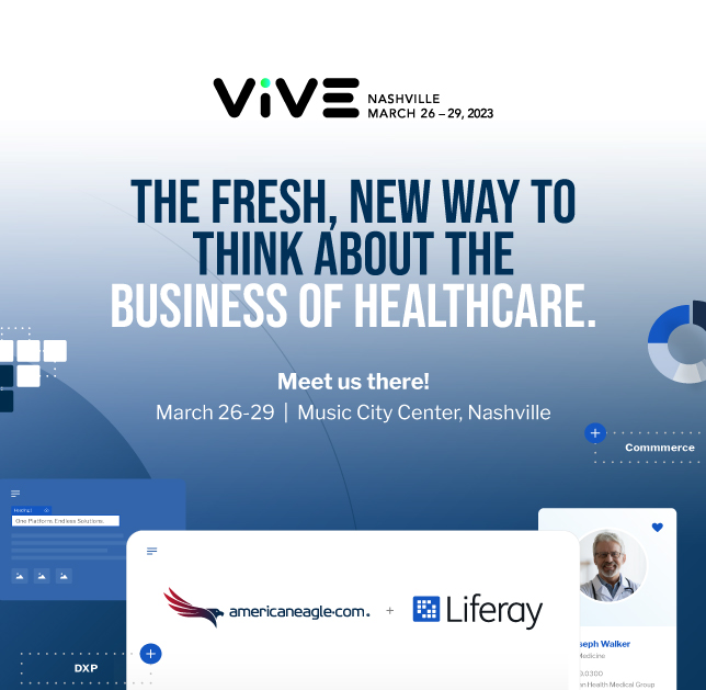 ViVE 2023 with Liferay and Americaneagle.com mobile ViVE with Liferay and Americaneagle.com 2023