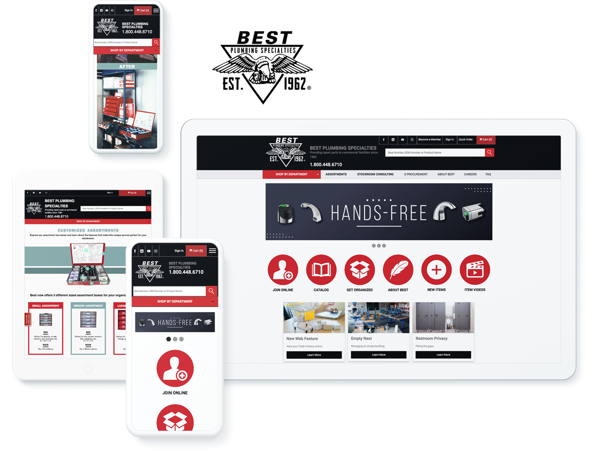 Best Plumbing Specialties web design