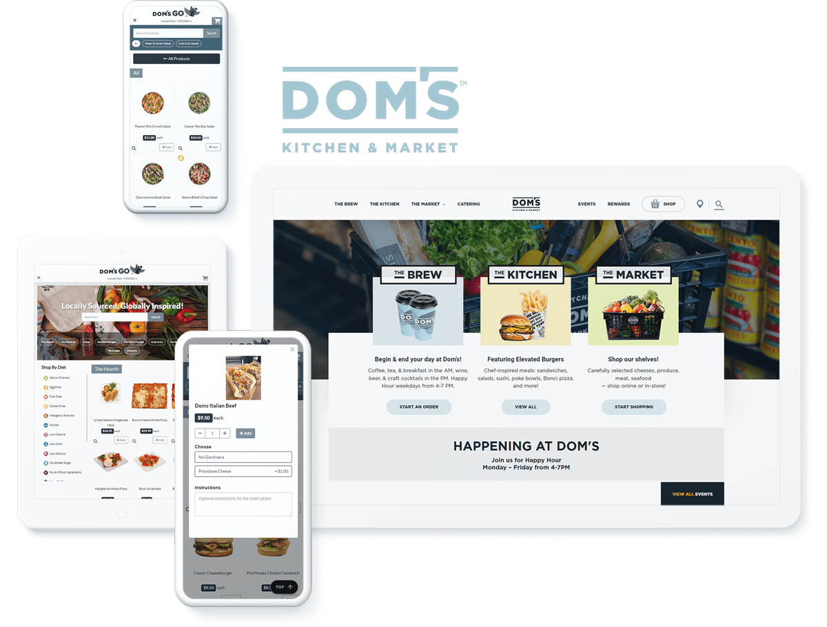 Dom's Website Redesign and Development Project Examples