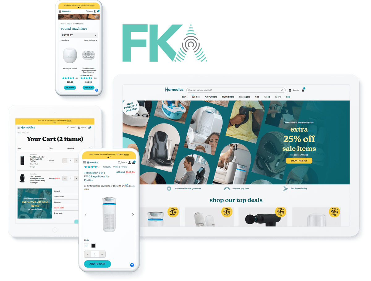 FKA Brands Health and Wellness Website Development Project