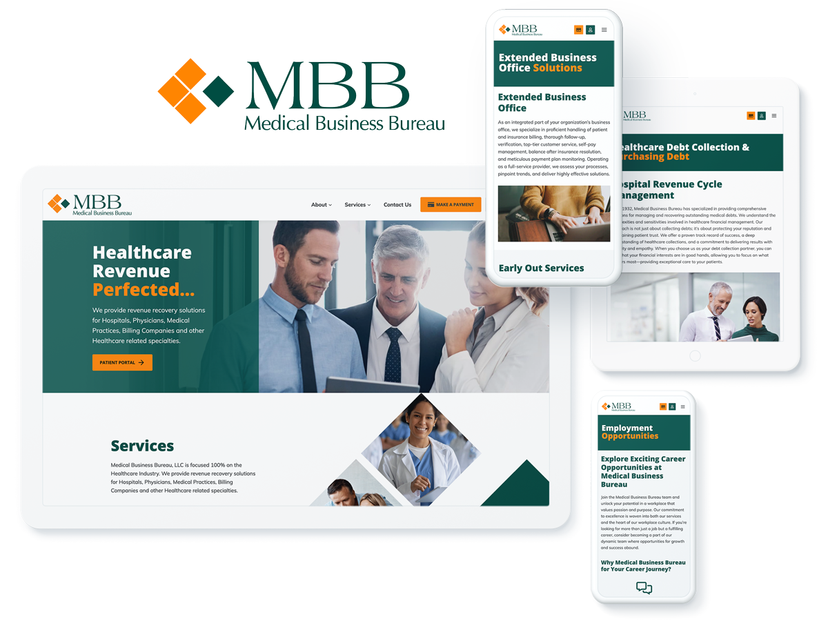 Medical Business Bureau web design and development