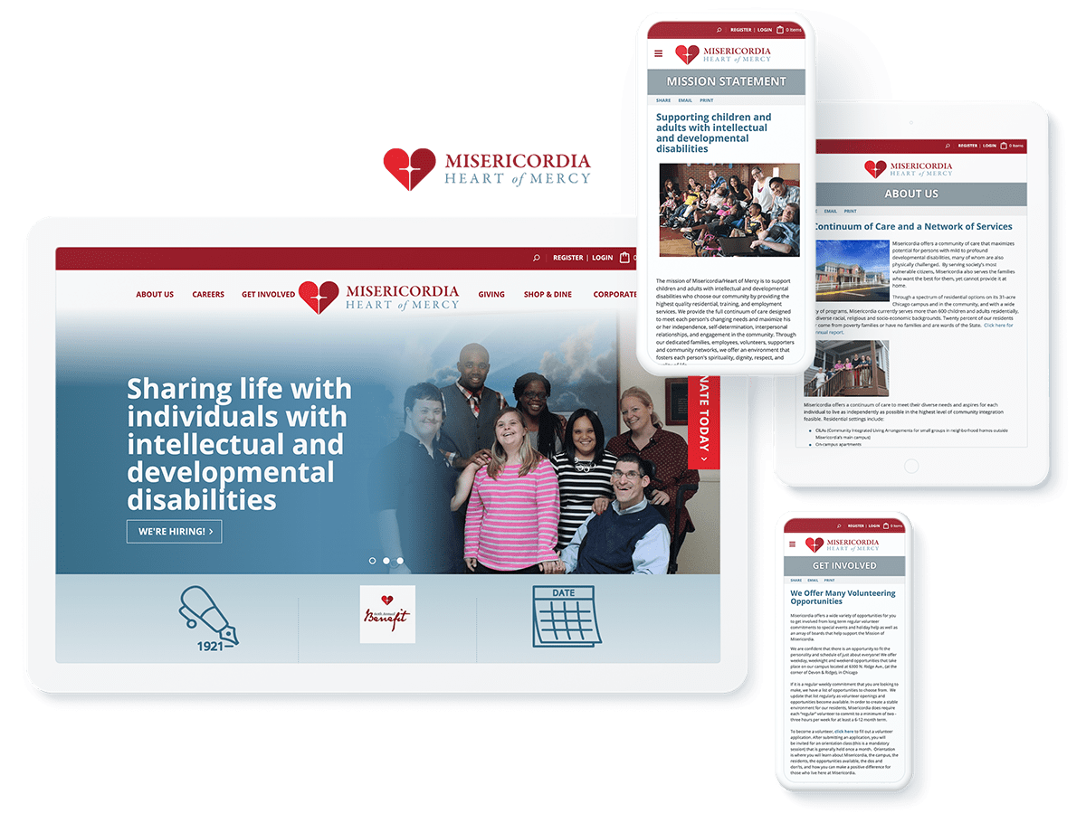 Misericordia Web Design and Development