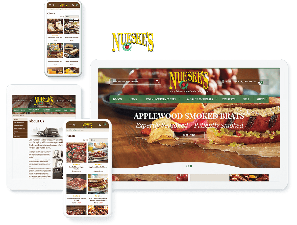 Nueskes web design and development
