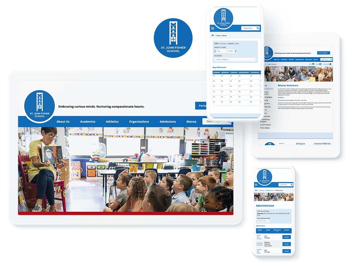St John Fisher Web Design and Development