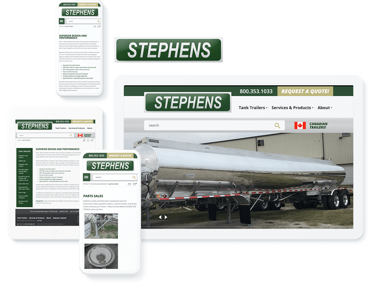 Stephens web design and development